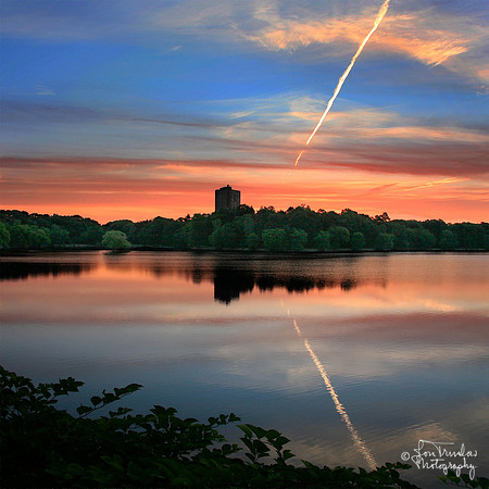 Sunrise Over Jamaica Pond