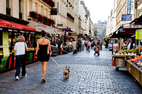 Market and Cafe Scenes