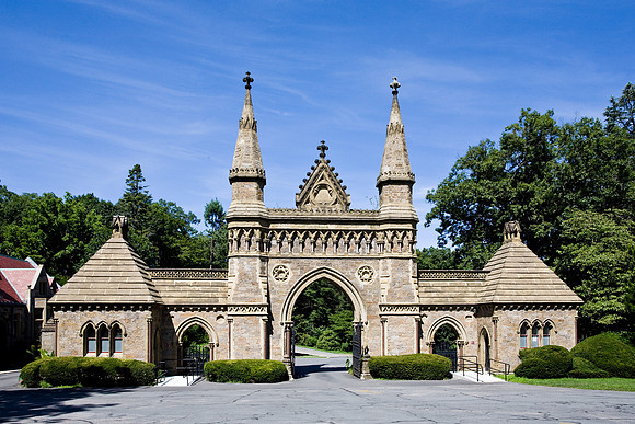 Forest Hills Cemetery Entrance